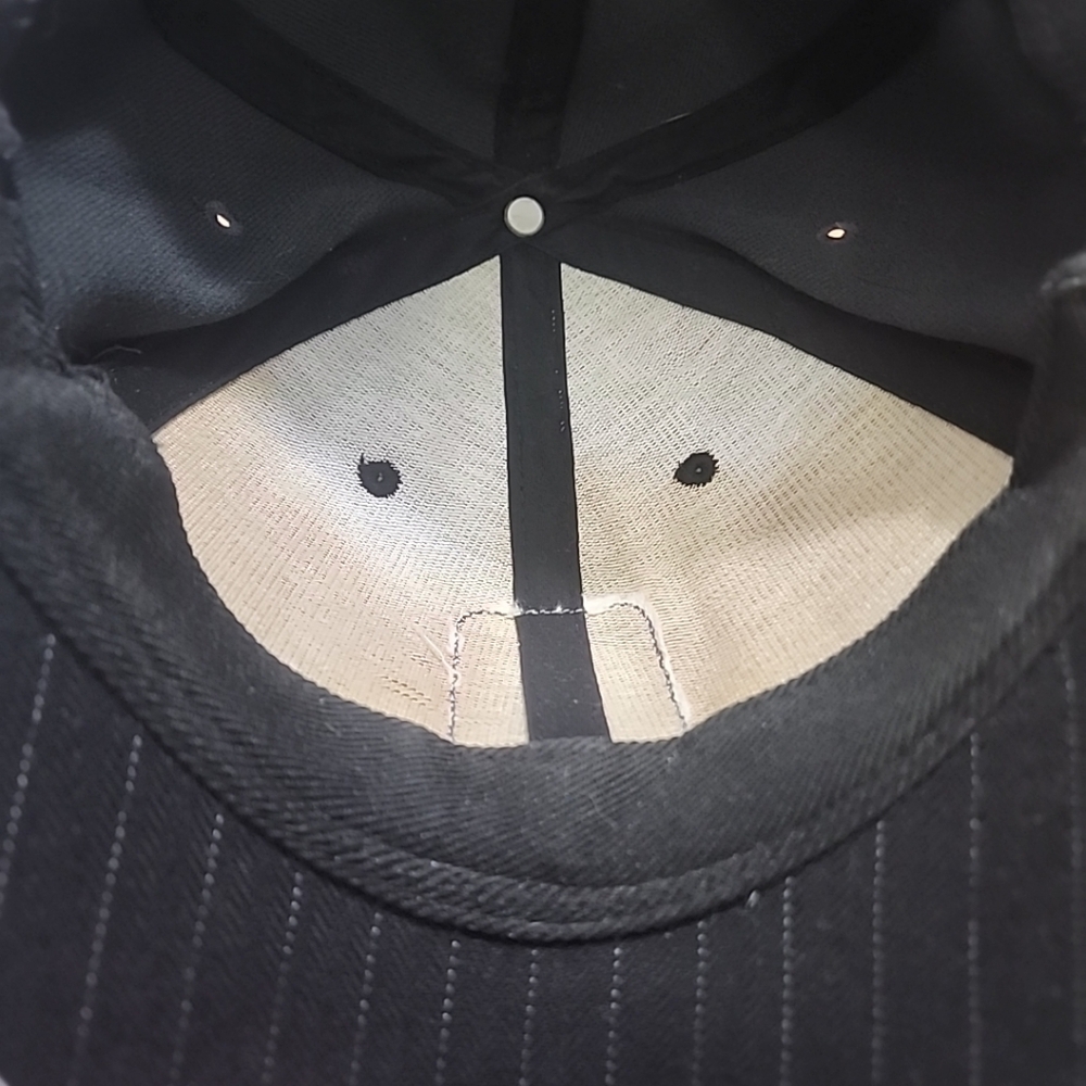 Mossimo Striped Black Adjustable Baseball Cap Men… - image 3